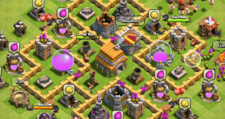 部落冲突怎么给人捐赠