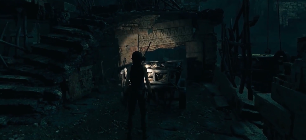 古墓丽影11怎么到金字塔顶部