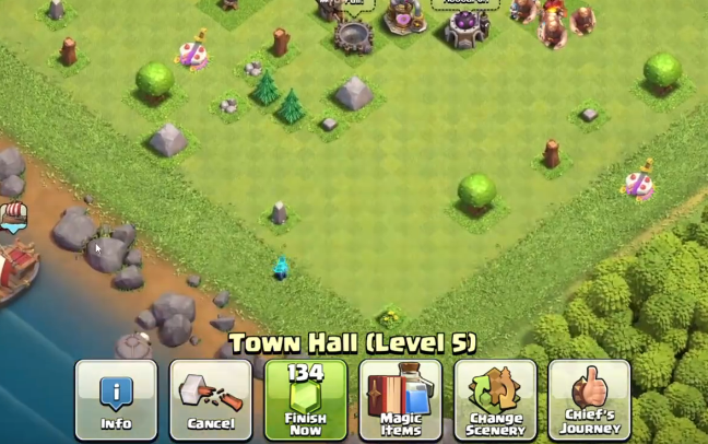 部落冲突怎样放药水