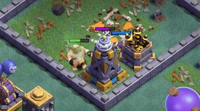 部落冲突怎么快速刷墙