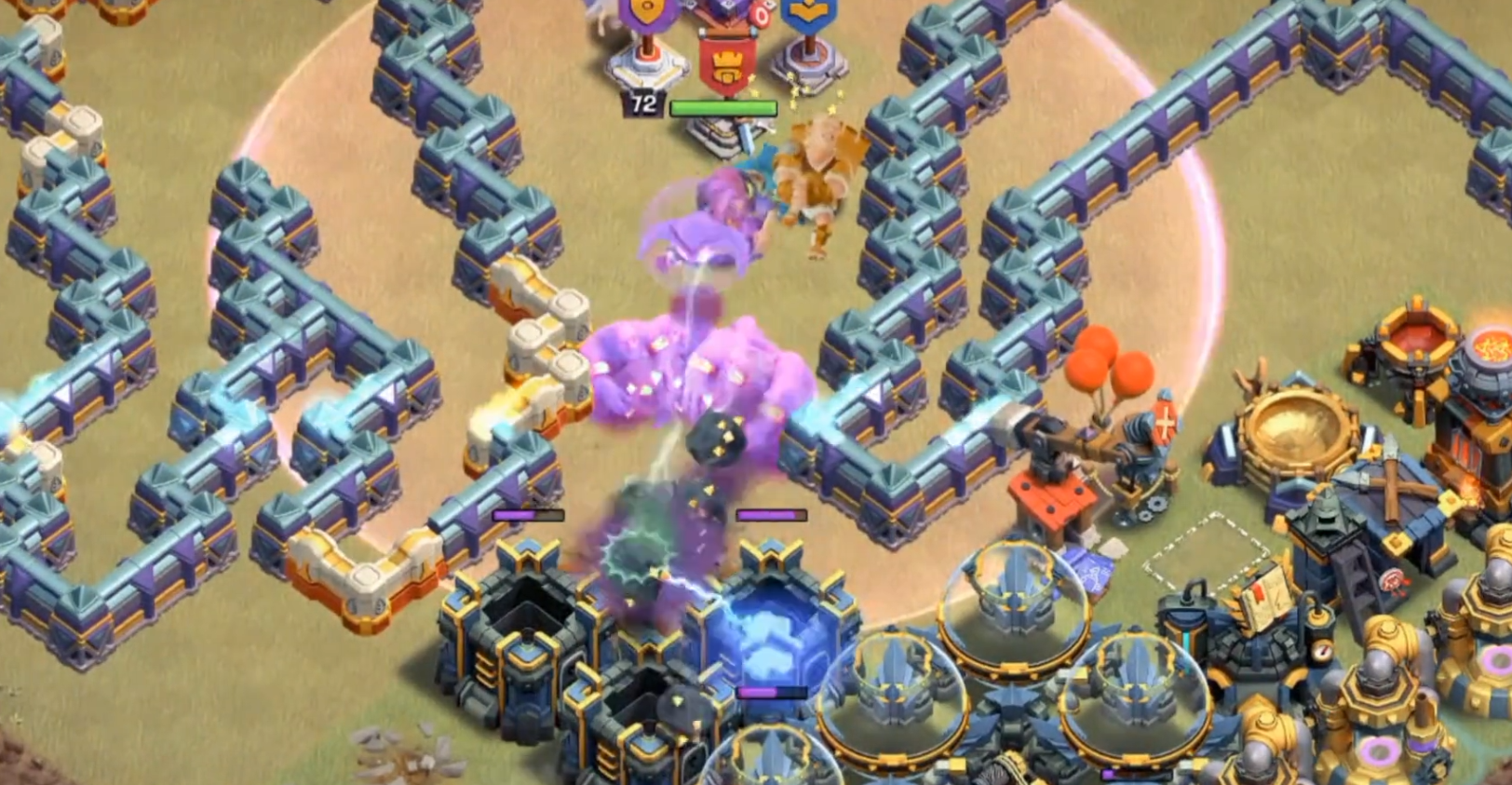 部落冲突巨石怎么打