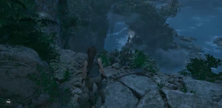 古墓丽影阴影之中悬崖怎么过