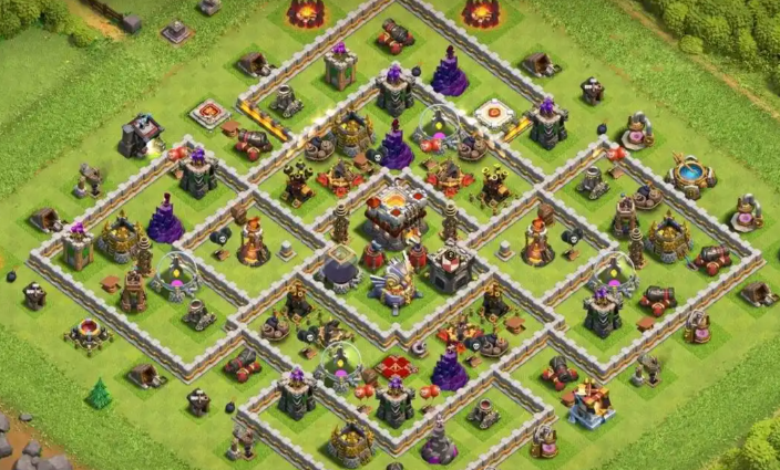 部落冲突13本怎么防御