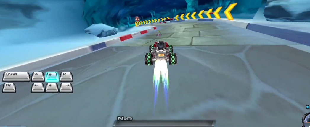 qq飞车侧身漂移怎么操作