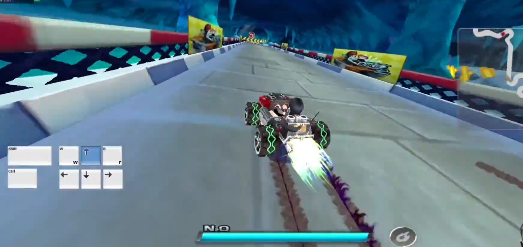 qq飞车侧身漂移怎么操作