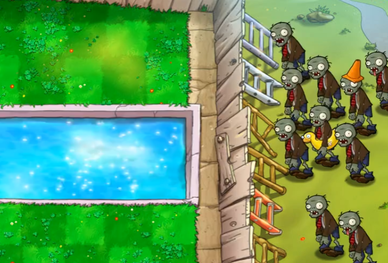 植物大战僵尸泳池简单怎么过