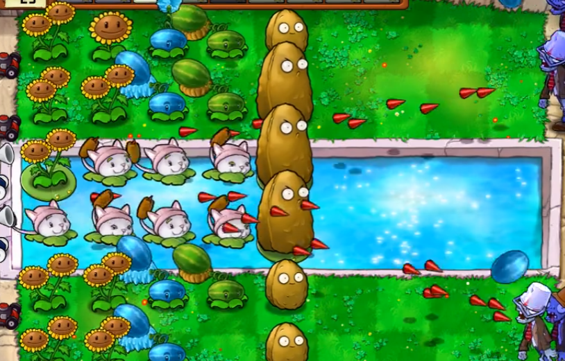 植物大战僵尸泳池简单怎么过