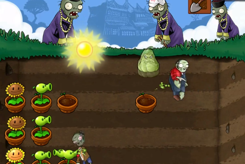 植物大战僵尸地下僵尸怎么打