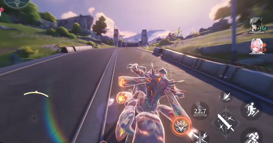 鸣潮用什么角色跑图