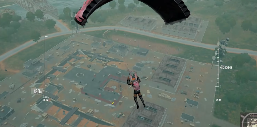 绝地求生新图怎么跳伞最快