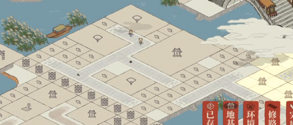 江南百景图围墙怎么摆