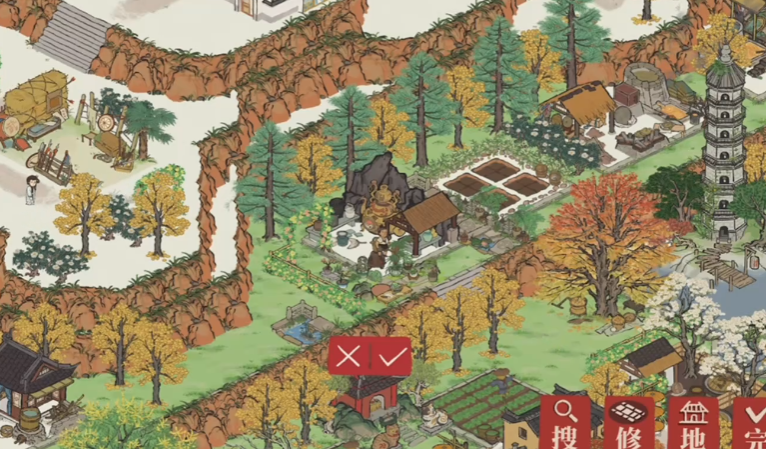 江南百景图豆荚树在哪里