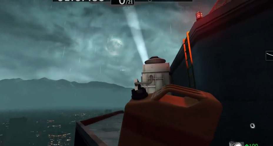 求生之路2怎么推油桶