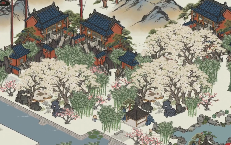 江南百景图城郊怎么走