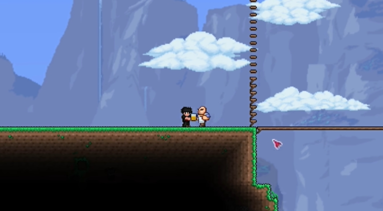 泰拉瑞亚酒保水晶怎么打