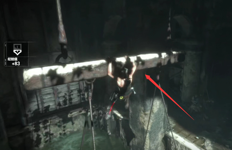 古墓丽影崛起横梁怎么抓