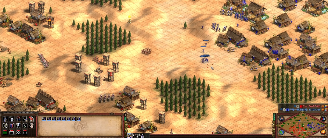 帝国时代2怎么控兵