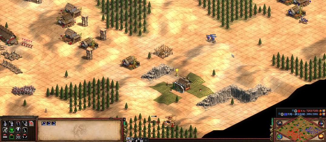 帝国时代2怎么控兵