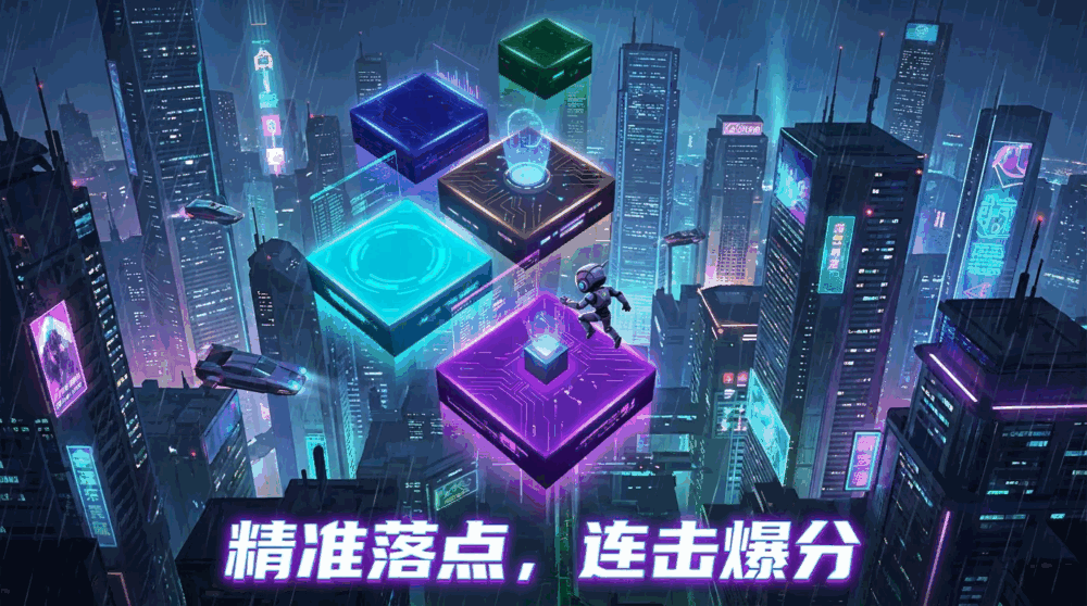 赛博朋克跳一跳